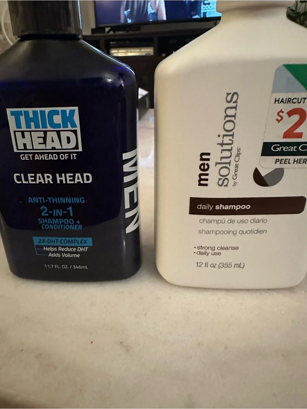 Men Solutions Daily Shampoo - White - 12 fl oz